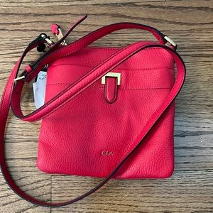 NWT Ralph Lauren red cross body bag
